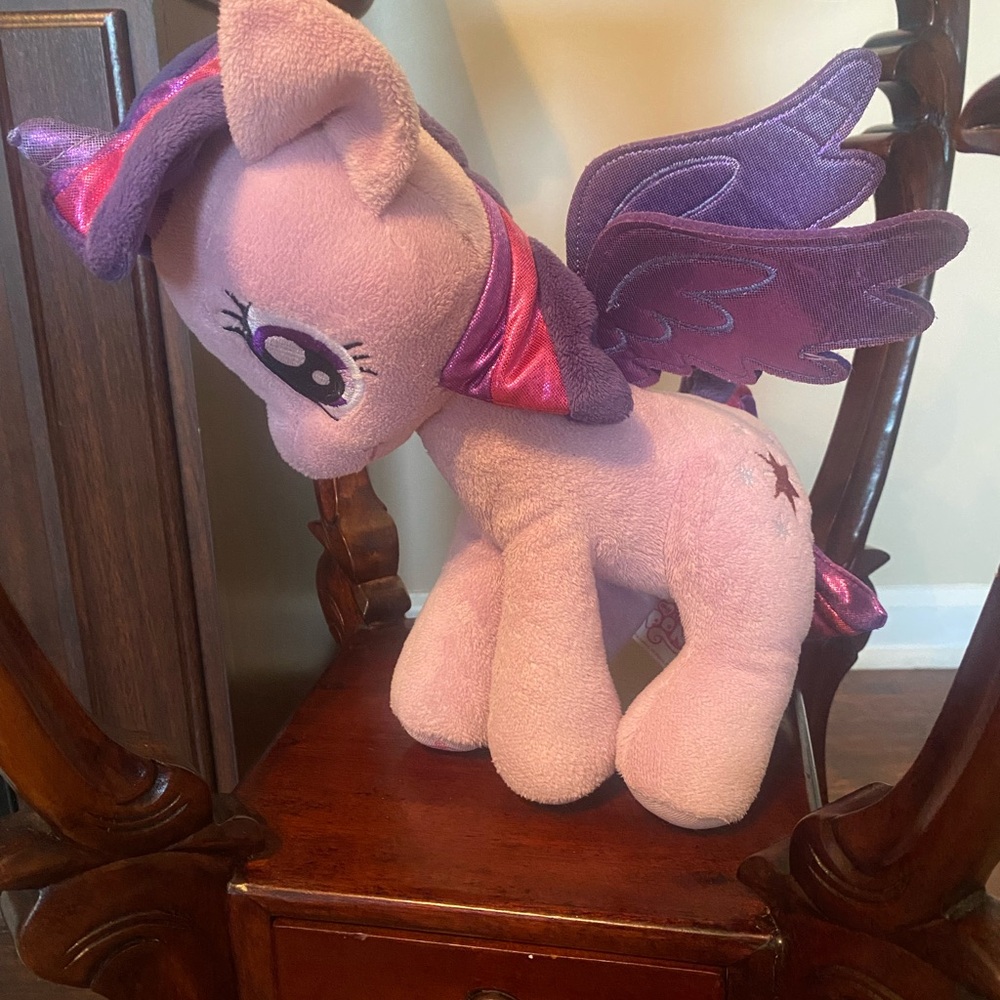 My Little Pony Pink and Purple Stuffed Animal